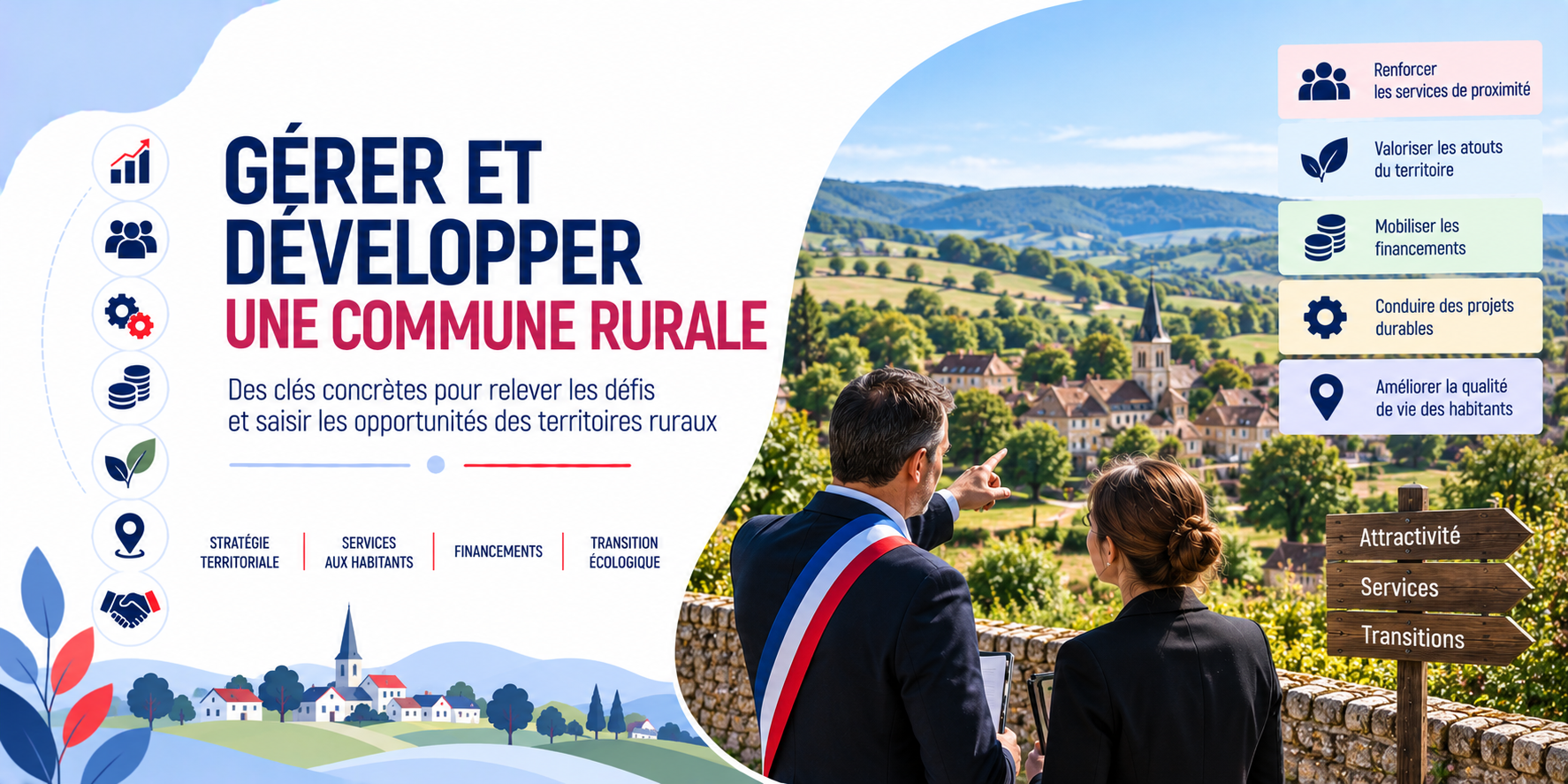 GÉRER ET DÉVELOPPER UNE COMMUNE RURALE • en présentiel