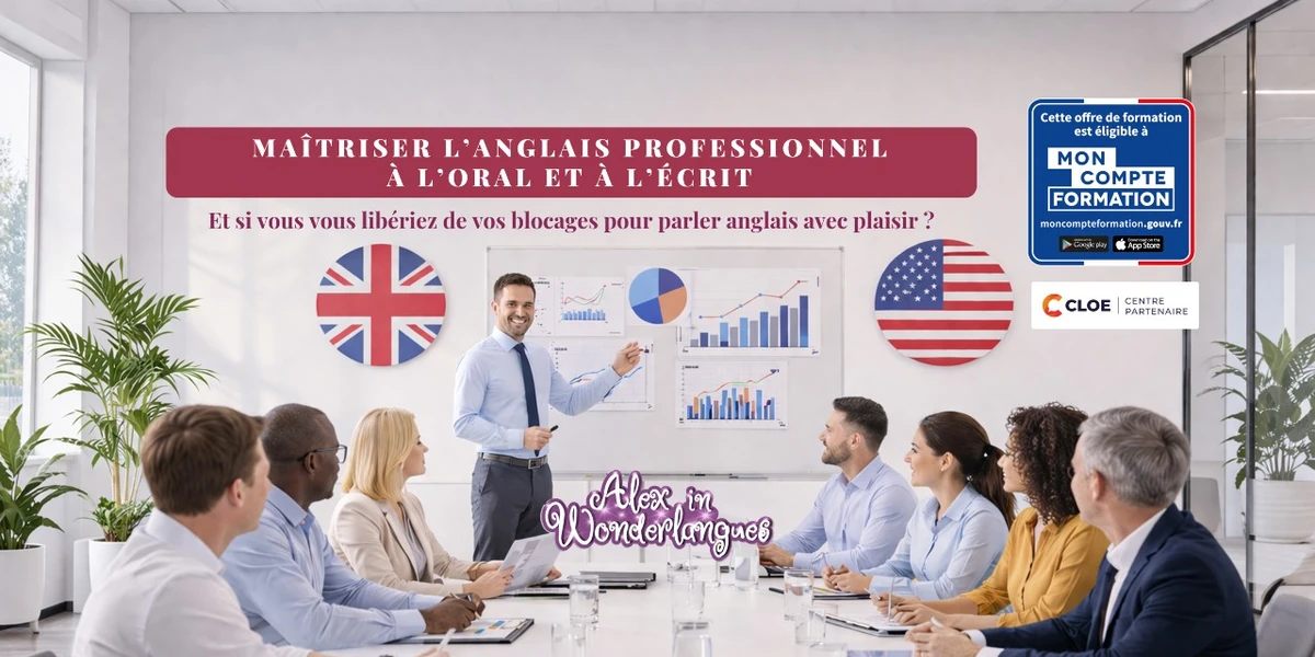 Maîtriser l’anglais professionnel à l’oral et à l’écrit - certification CLOE