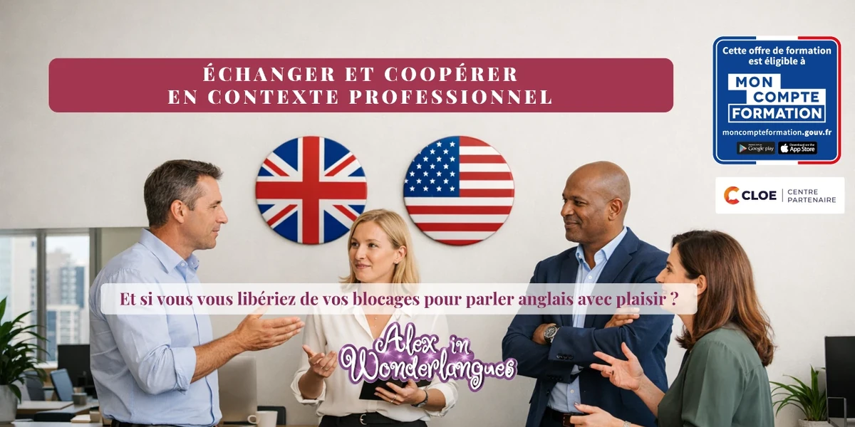 CLOE Anglais –   Échanger et coopérer en contexte professionnel