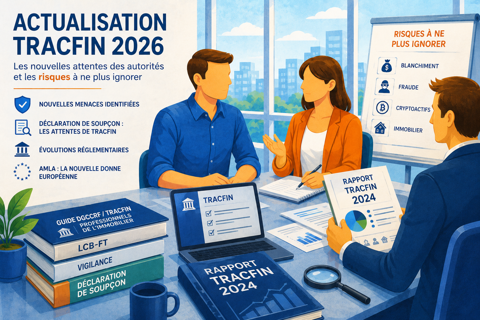 TRACFIN IMMOBILIER 2026: LES NOUVELLES ATTENTES DES AUTORITÉS ET LES RISQUES A NE PLUS IGNORER