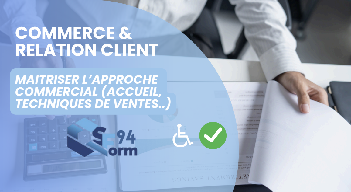 MAÎTRISER L’APPROCHE COMMERCIALE