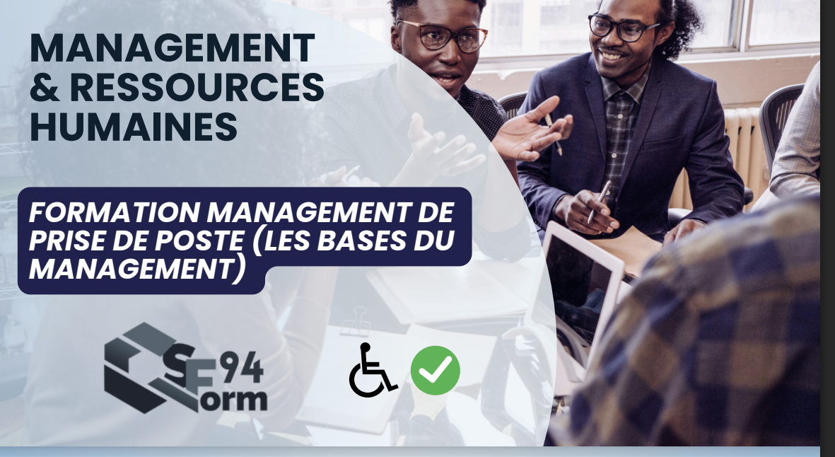 FORMATION MANAGEMENT DE PRISE DE POSTE