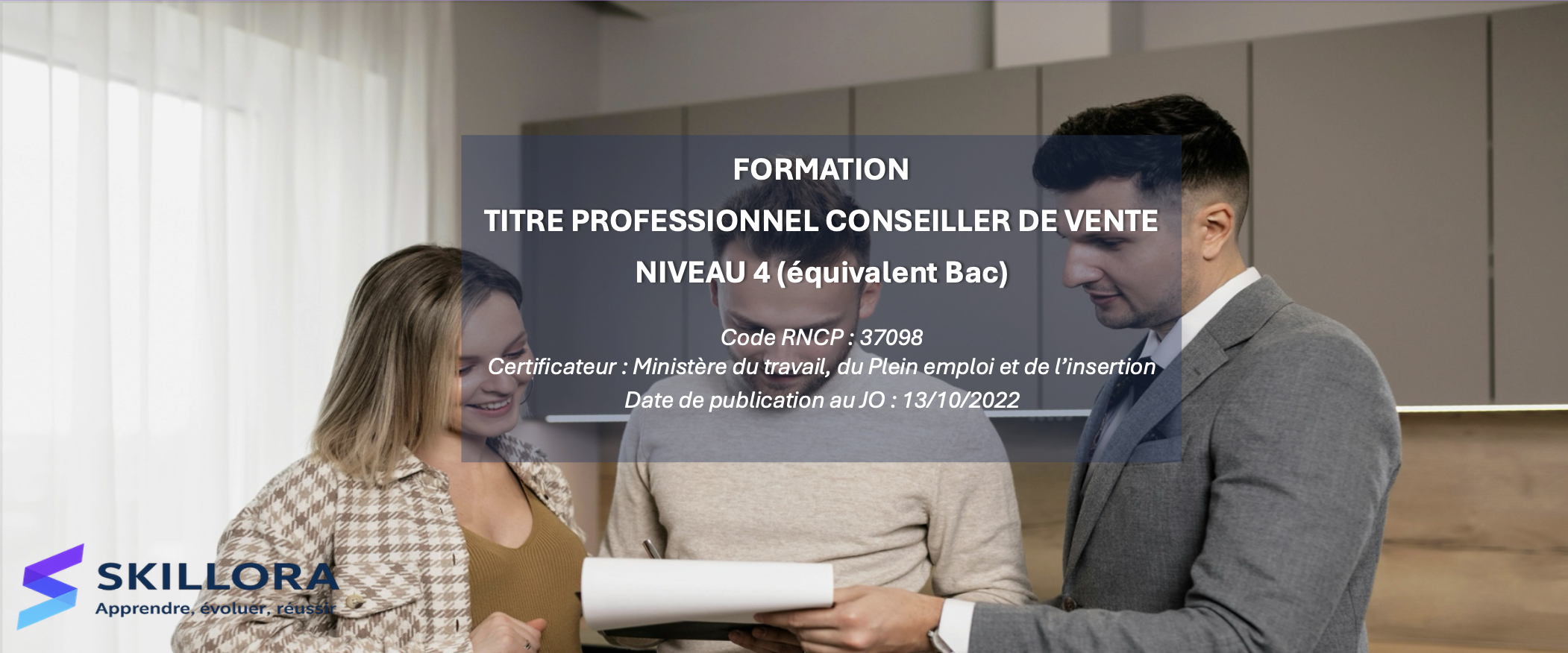 TP Conseiller(ère) de vente niveau 4