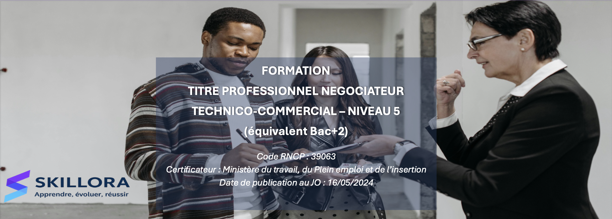 TP Négociateur(trice) Technico-Commercial(e) niveau 5