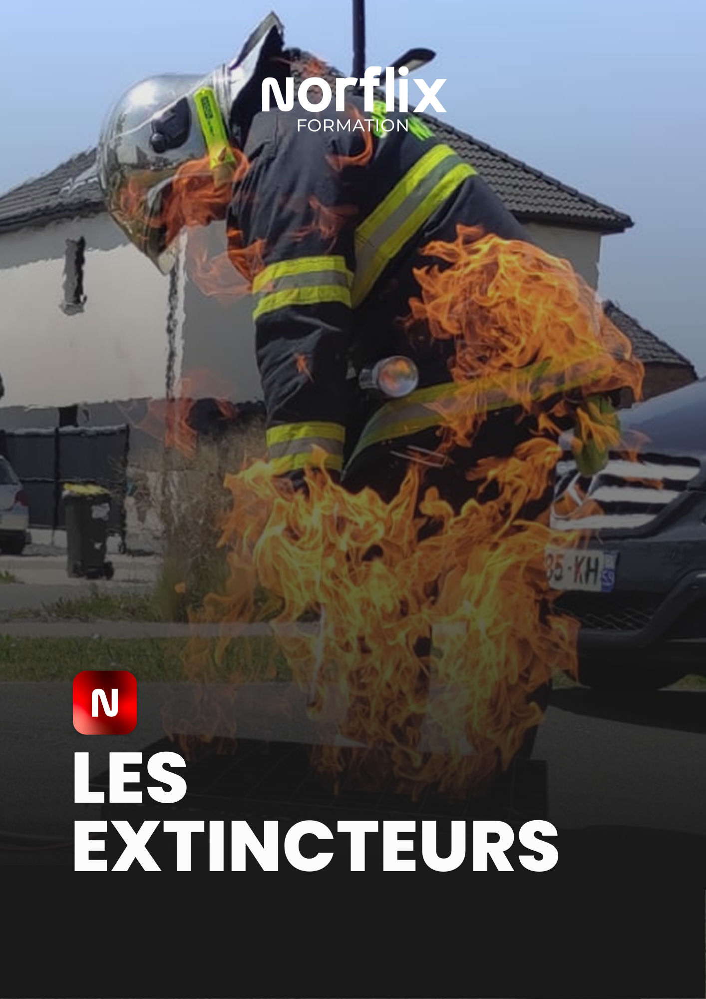 Manipulation des extincteurs