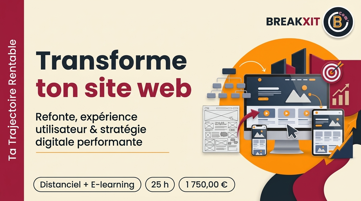Effectuer la Refonte de site web et optimiser la stratégie digitale
