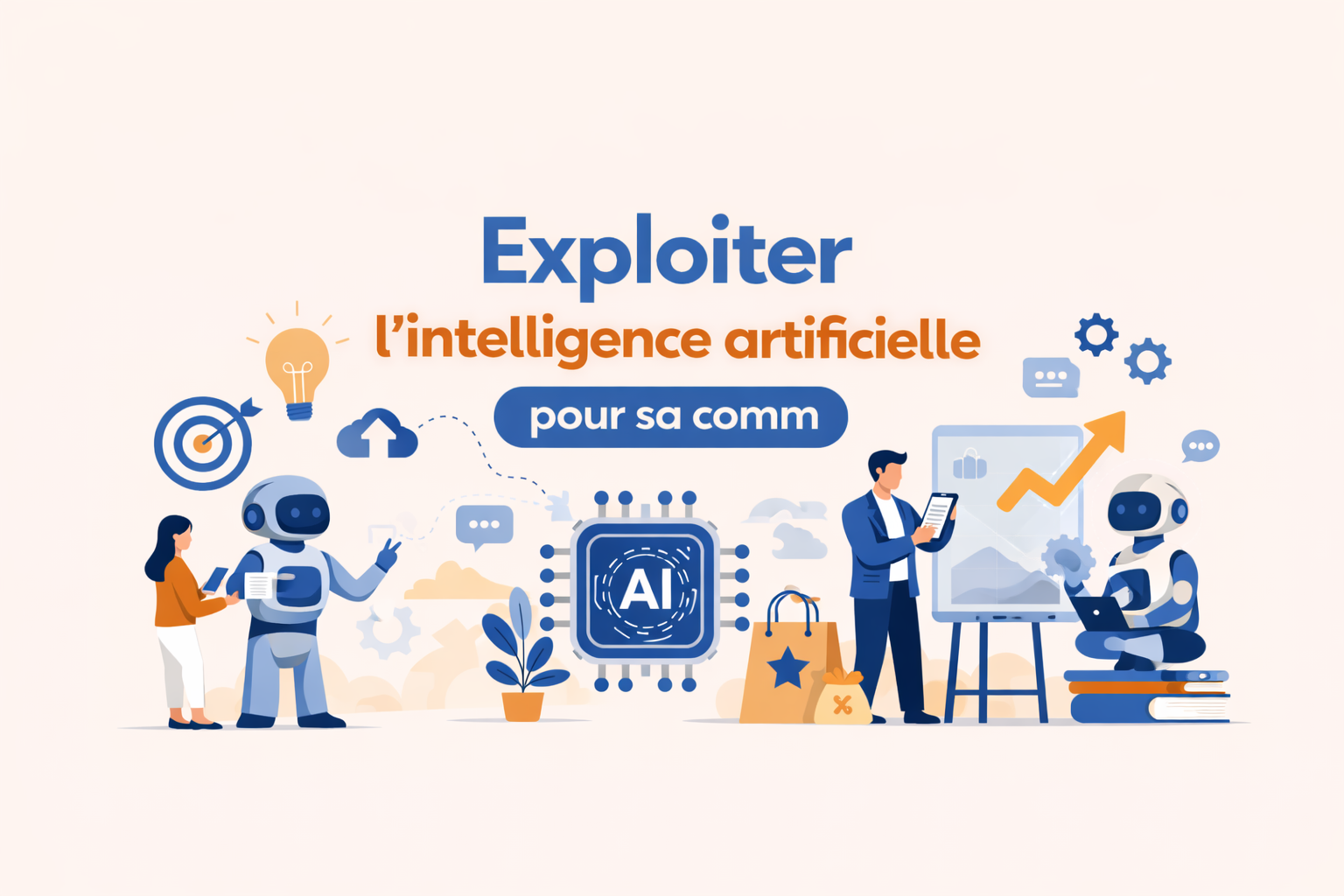 Exploiter l'intelligence artificielle pour sa communication digitale  - FORMAT PETIT GROUPE