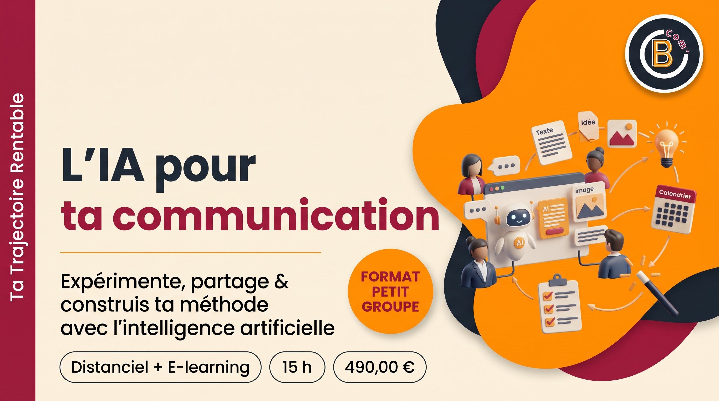 Exploiter l'intelligence artificielle pour sa communication digitale  - FORMAT PETIT GROUPE