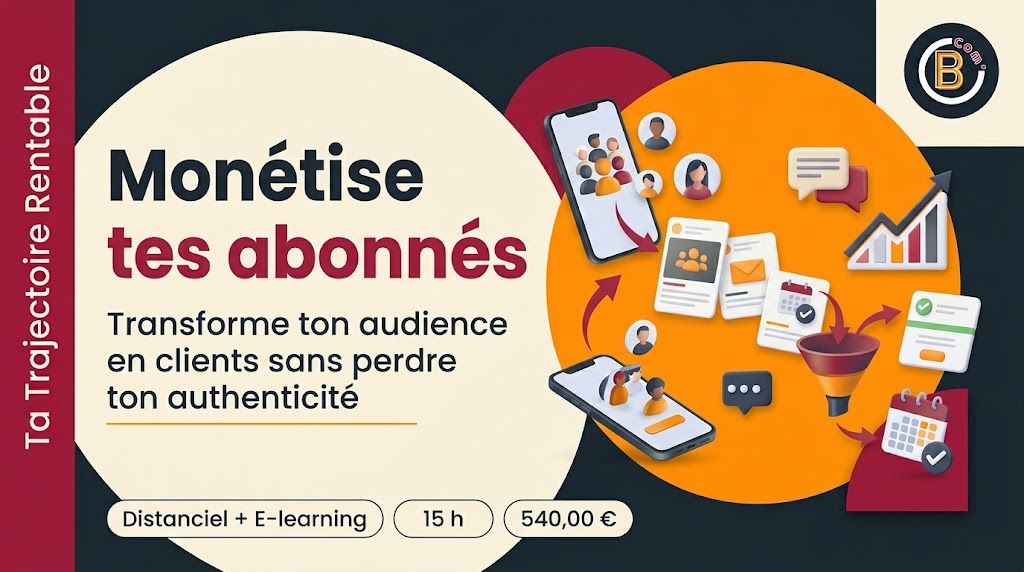 Structurer une offre et un tunnel de conversion pour générer ses premières ventes- FORMAT PETIT GROUPE