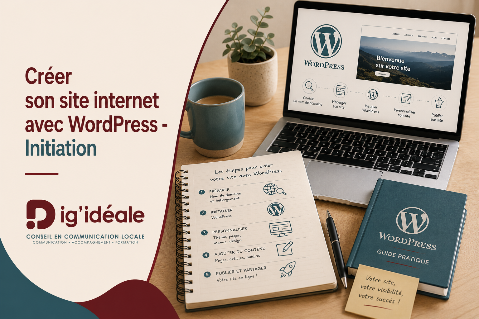 Créer son site internet avec WordPress - Initiation