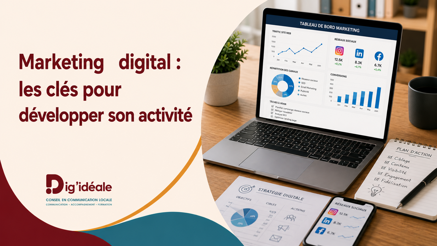 Marketing digital : les clés pour développer son activité