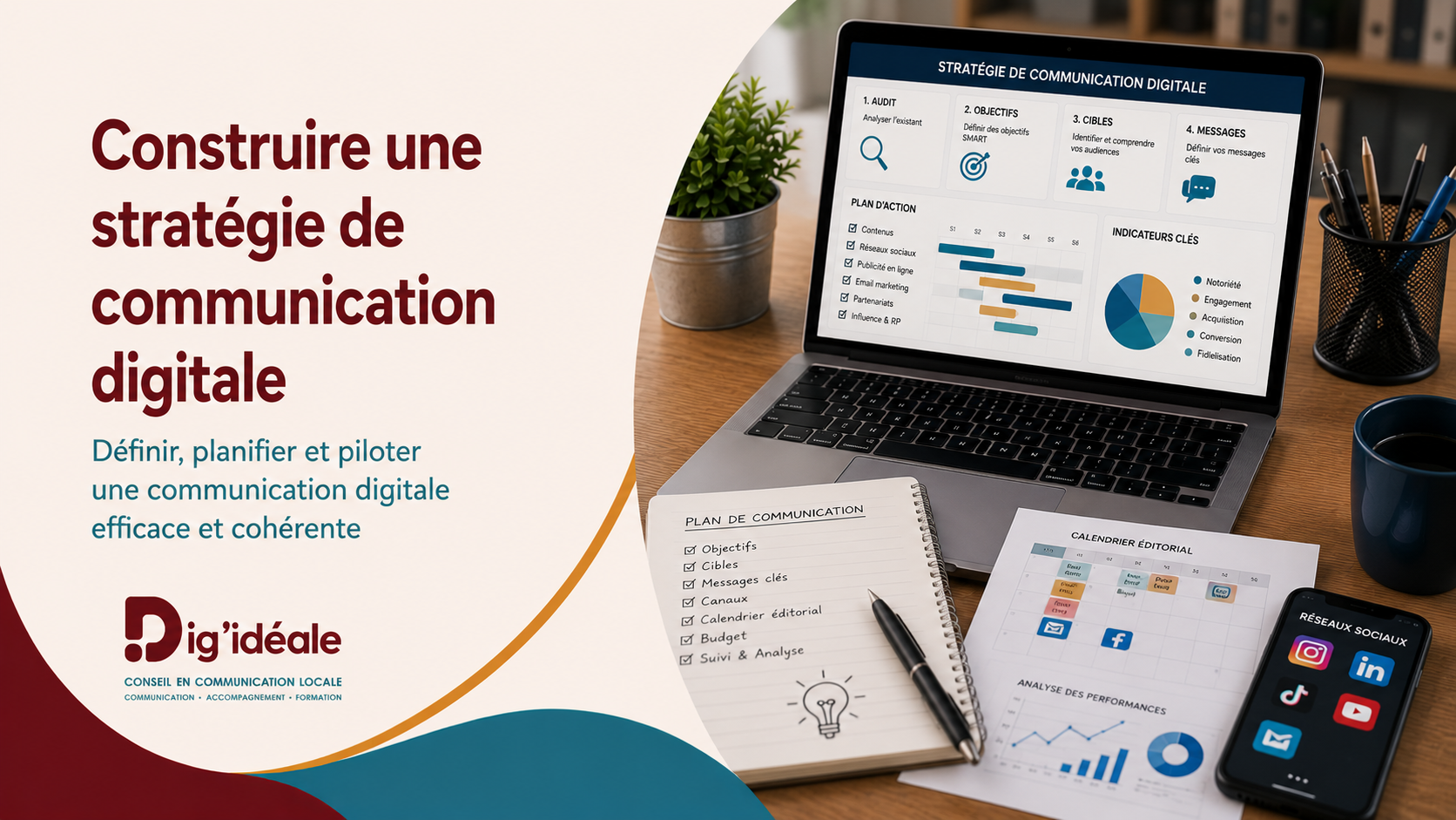 Construire une stratégie de communication digitale