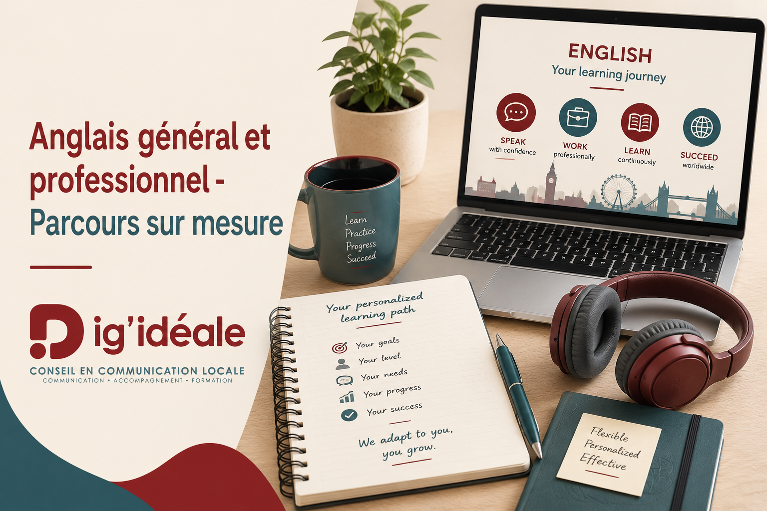 Anglais général et professionnel - Parcours sur mesure