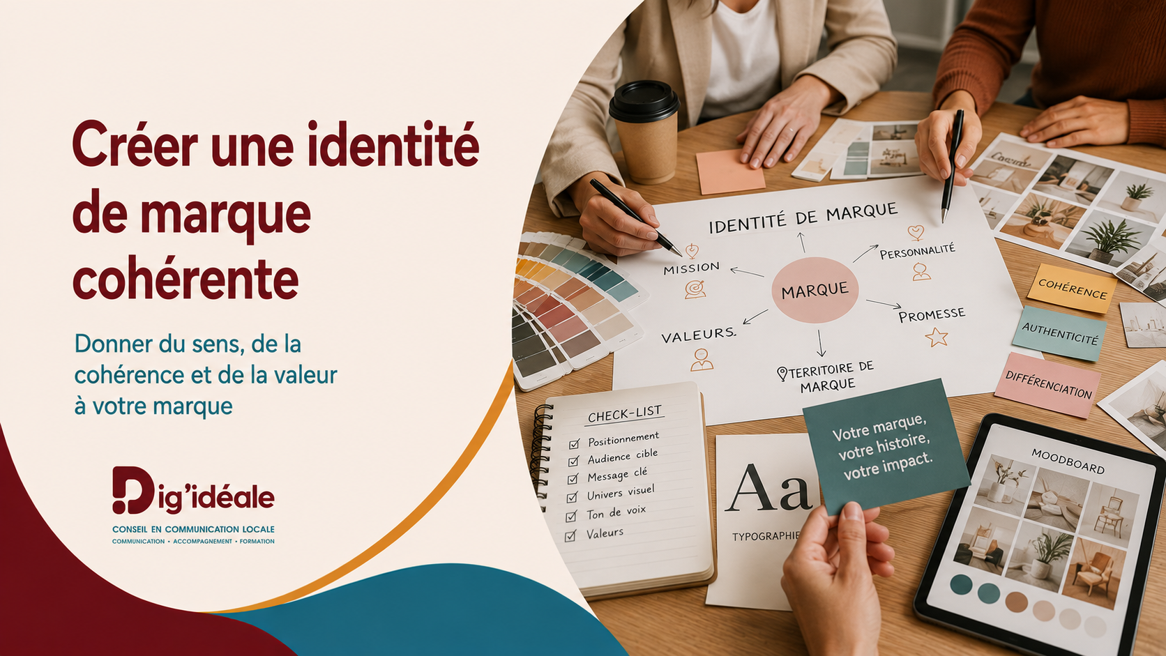 Créer une identité de marque cohérente